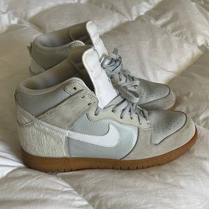 Nike High Dunk White Fur Mens 10